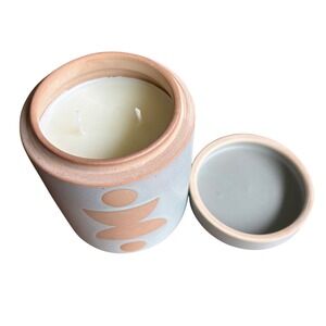 Paddywax Ocean Rose & Bay Hand Poured Soy Candle 12oz Ceramic Jar New